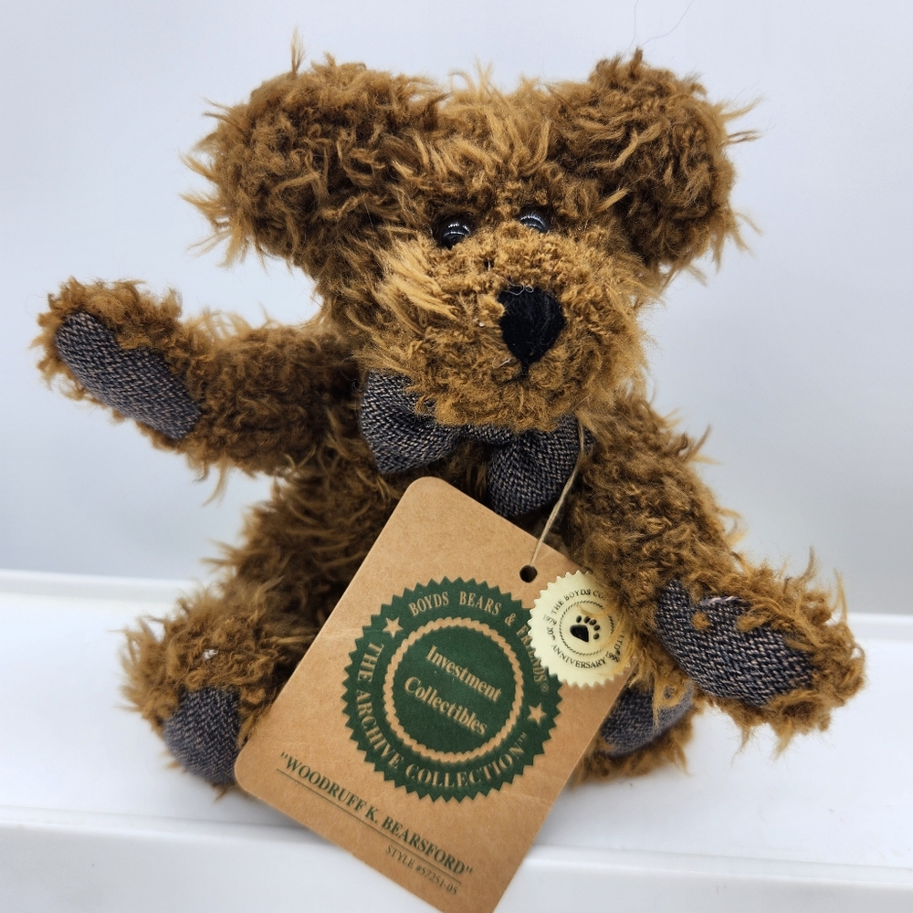 Boyds Bears Woodruff Bearsford 20th Anniversary